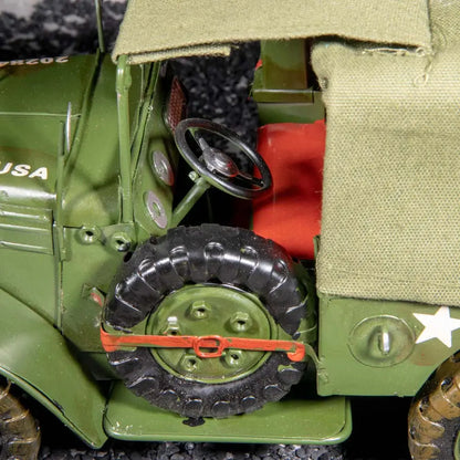 Mace Vintage Army Jeep Model theartarium
