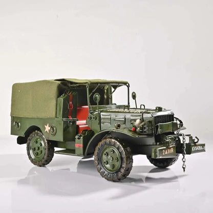 Mace Vintage Army Jeep Model theartarium