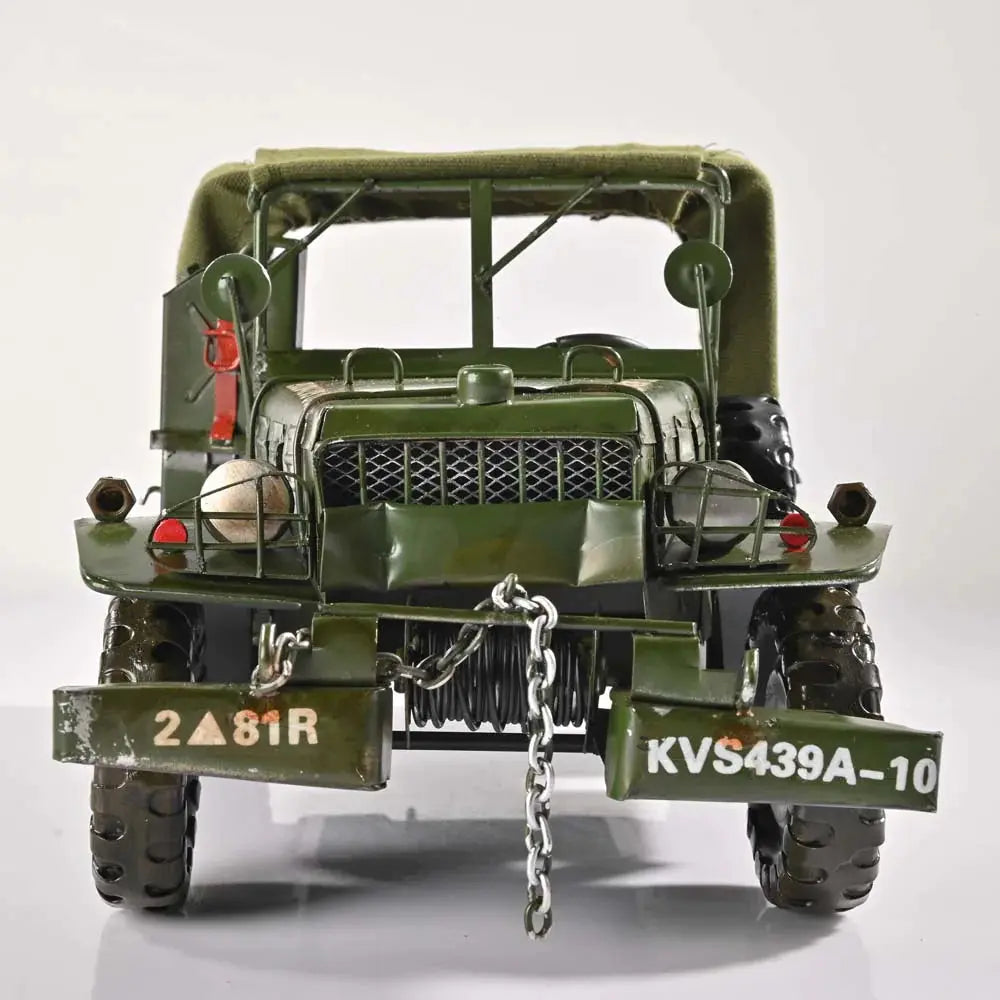 Mace Vintage Army Jeep Model theartarium