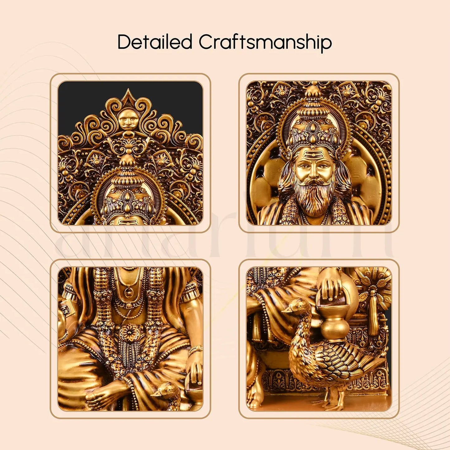 Lord Vishwakarma Car Dashboard