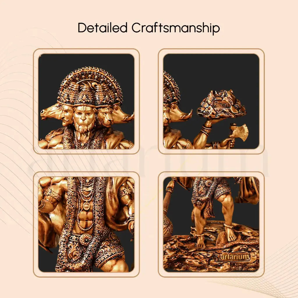 Standing Panchmukhi Hanuman Statue