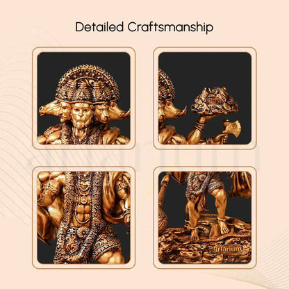 Standing Panchmukhi Hanuman Statue