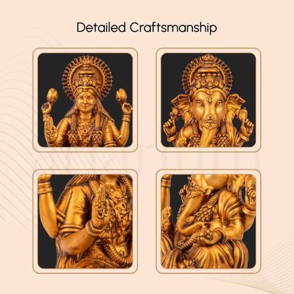 Dhan-Siddhi Laxmi Ganesha Idol