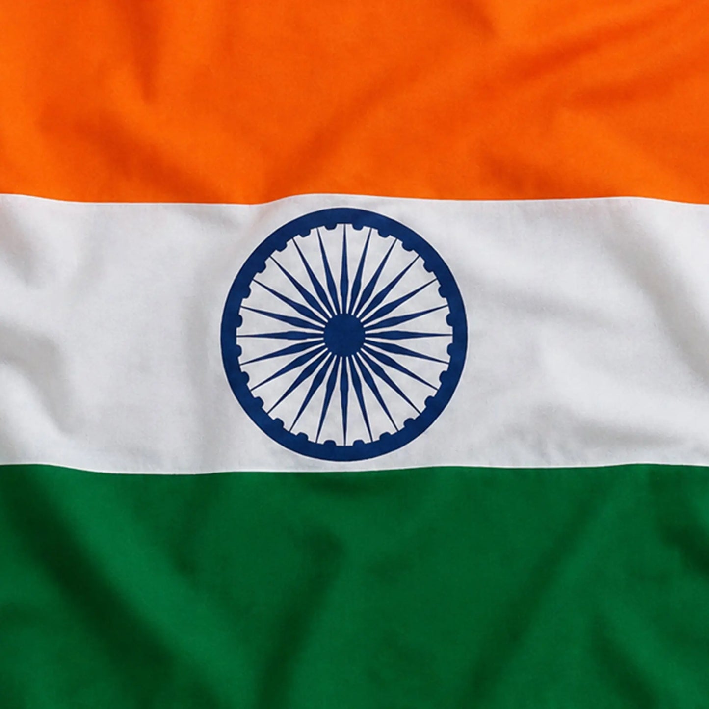 Handwoven Khadi Indian National Flag