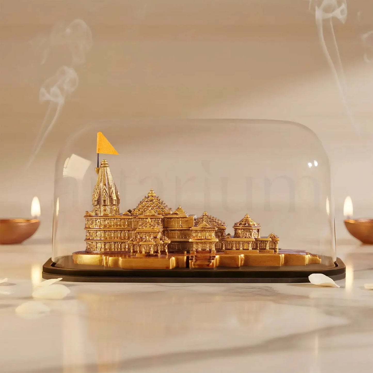 Ram Mandir With Acrylic