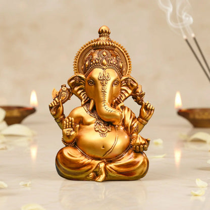 Lord Vighnaharta Ganesha Idol with Gift Box