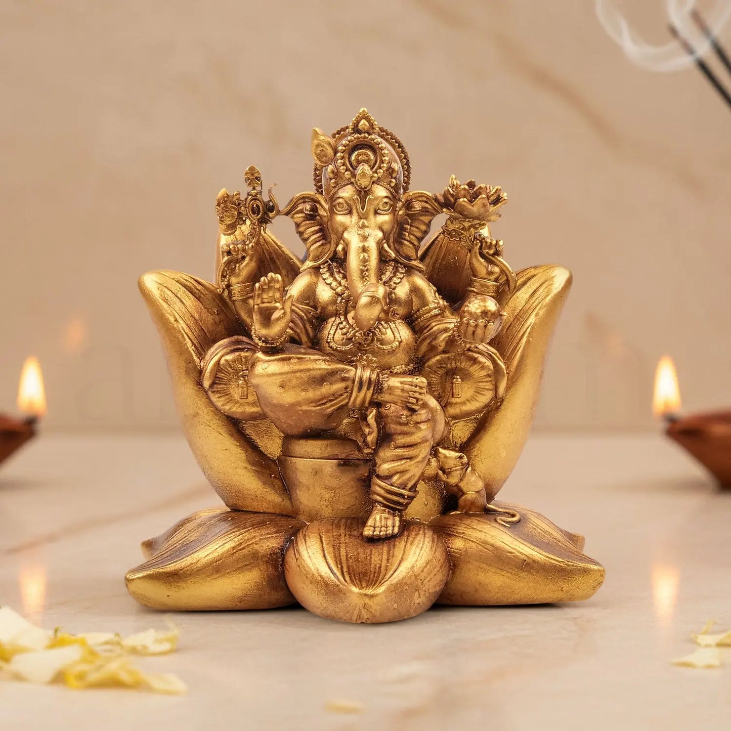 Padma Ganesha Idol 4 Inch