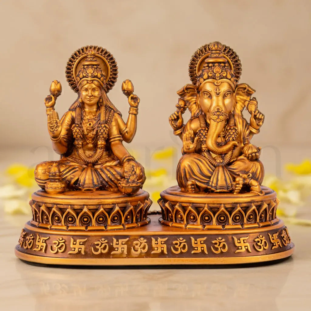 Dhan-Siddhi Laxmi Ganesha Idol