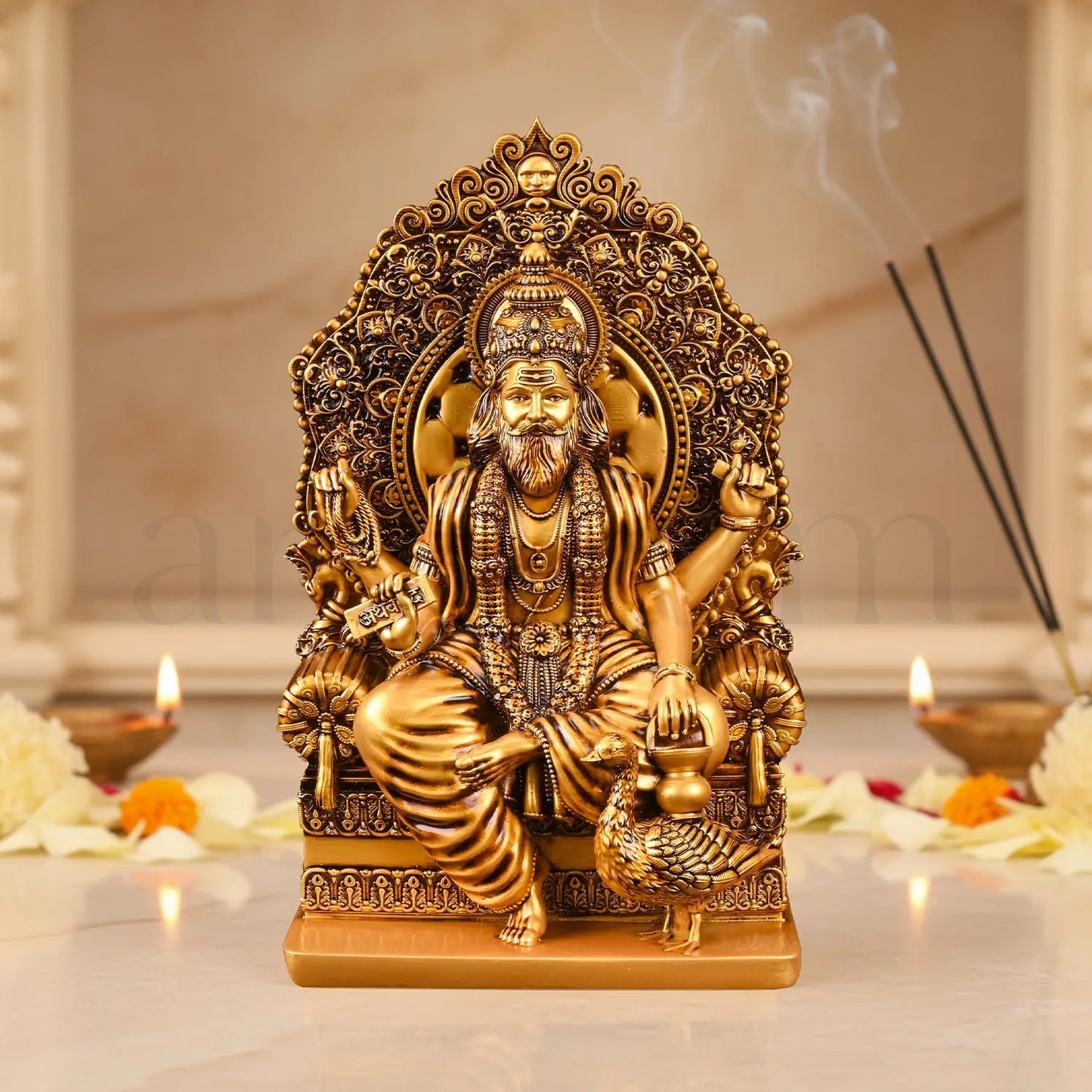 Lord Vishwakarma Car Dashboard