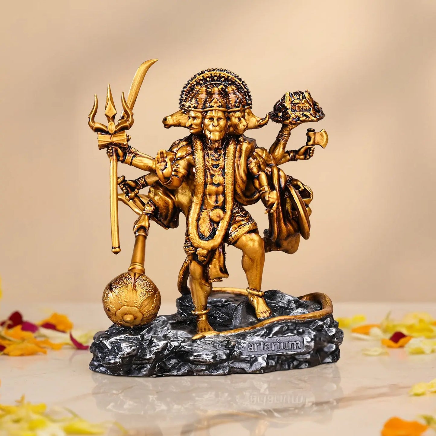 Standing Panchmukhi Hanuman Murti