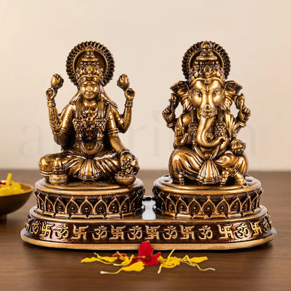 Dhan-Siddhi Laxmi Ganesha Idol