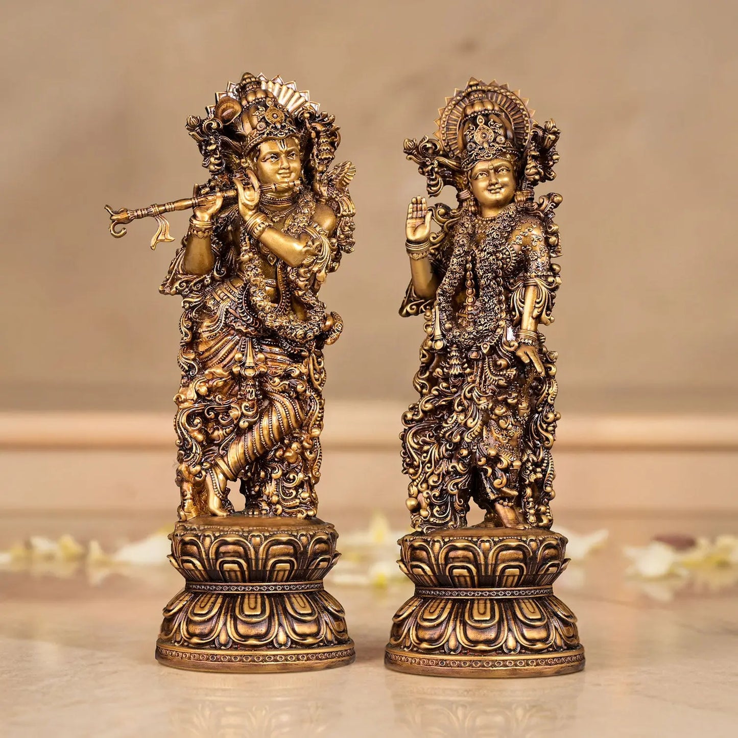 Radha Krishna Idol with Gift Box