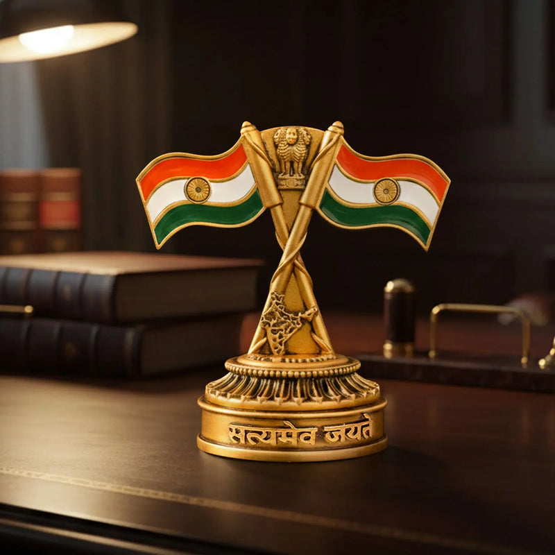 Indian National Flag Car Dashboard