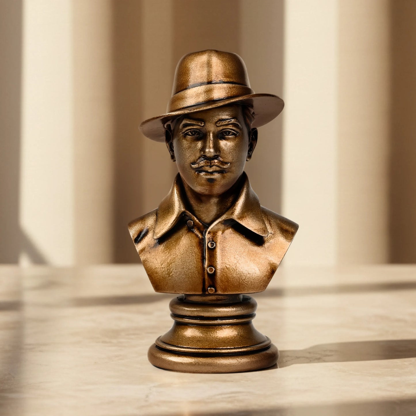 Bhagat Singh Car Dashboard Idol