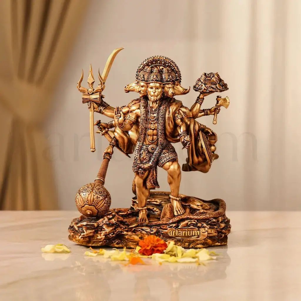 Standing Panchmukhi Hanuman Statue