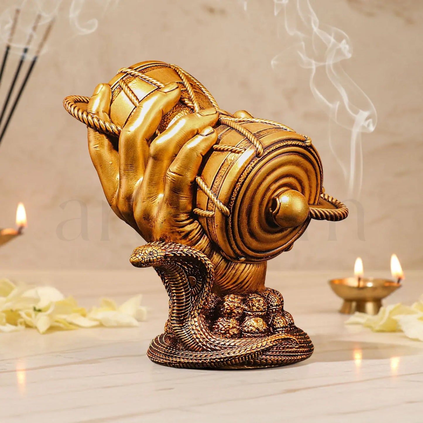 Small Shiv Damru Idol