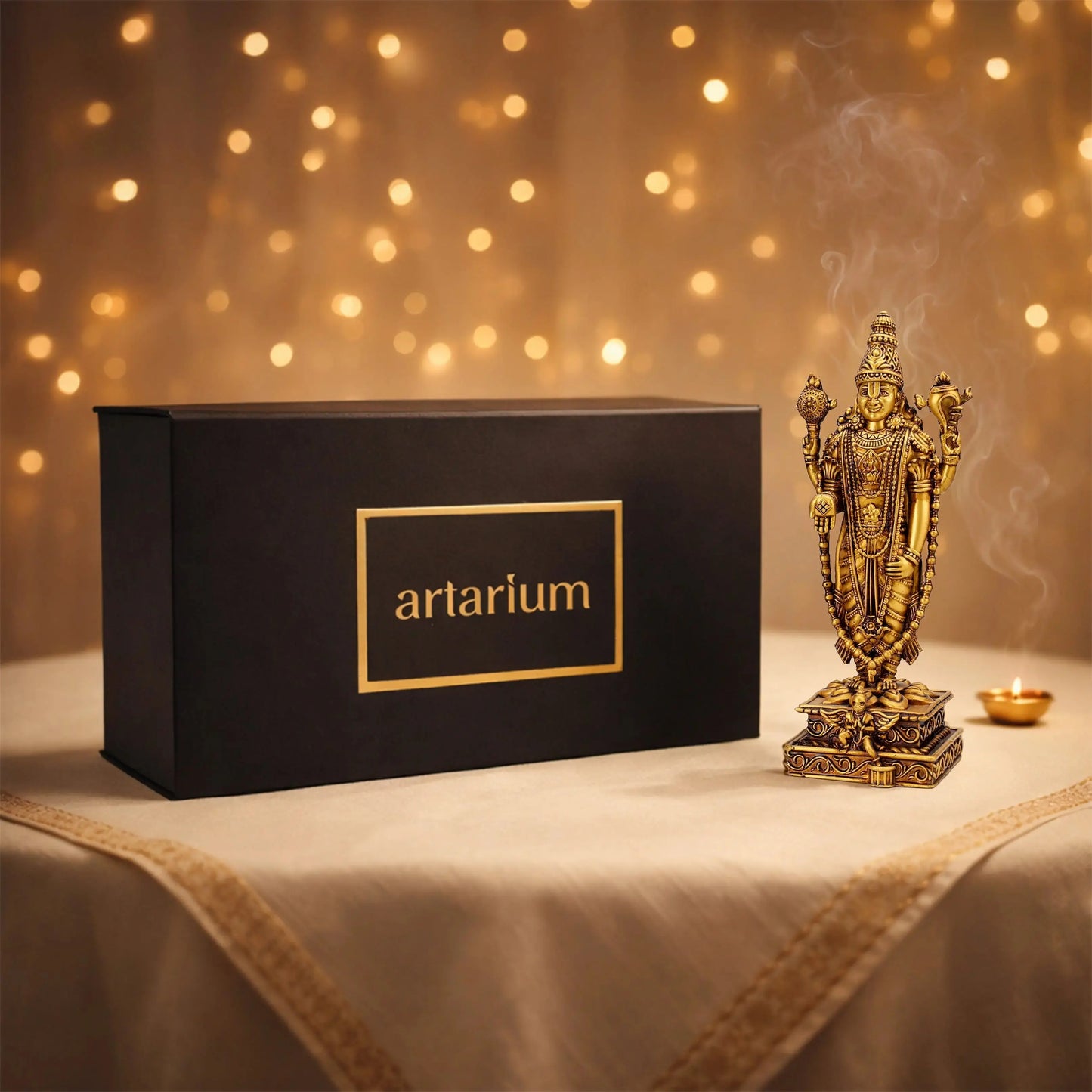 Venkateshwar Balaji Idol with Gift Box theartarium