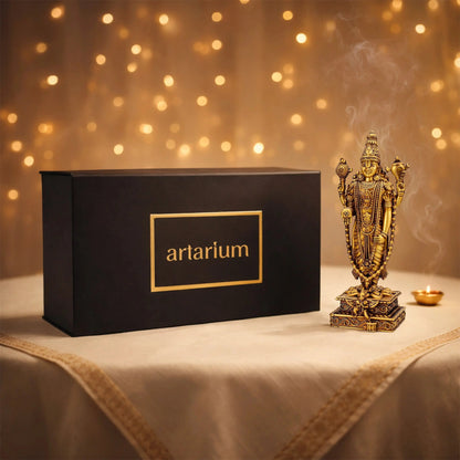 Venkateshwar Balaji Idol with Gift Box theartarium