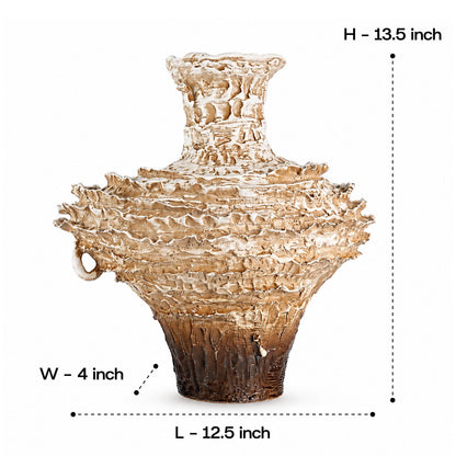 Palmeria Roman-Inspired Antique Vase 