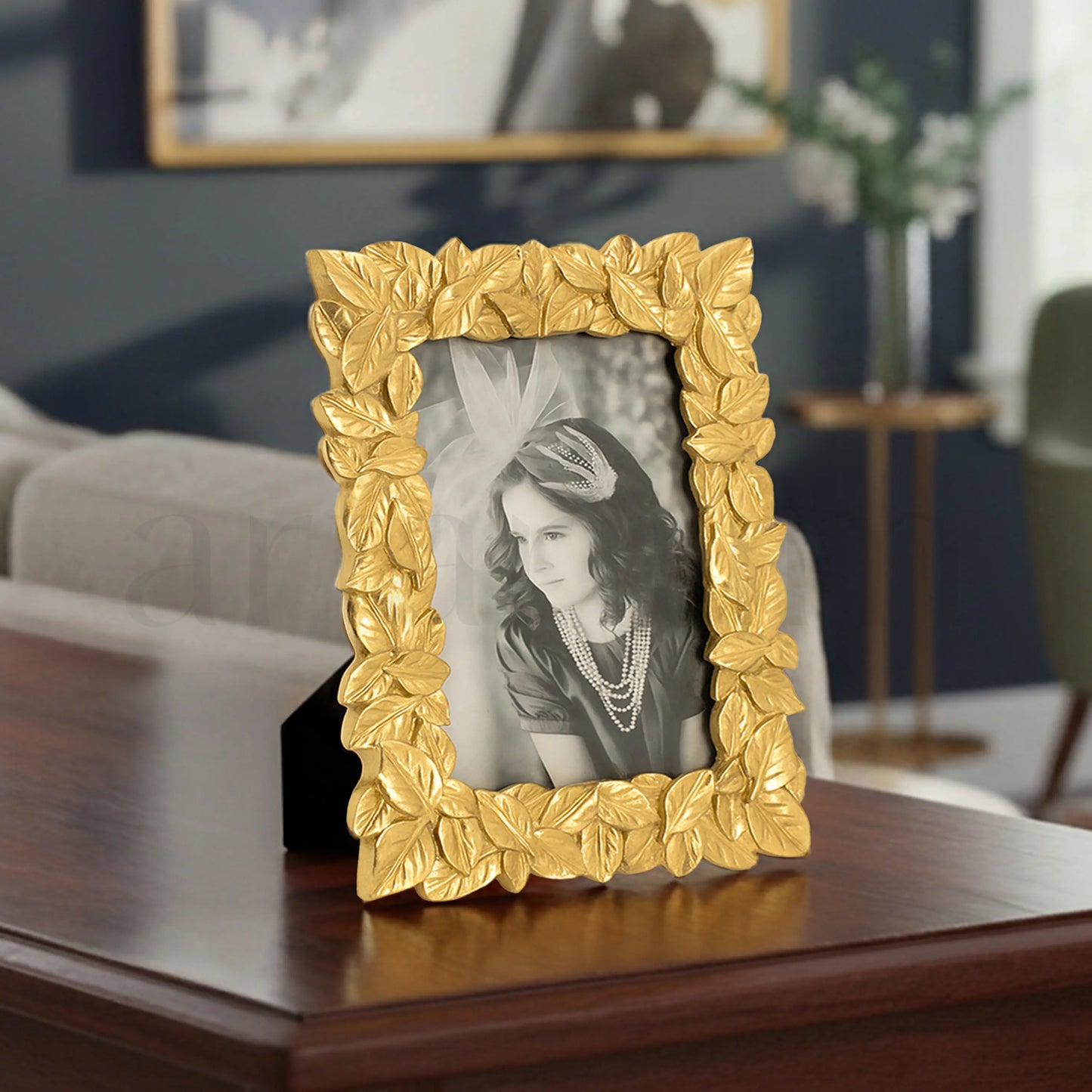 Gilded Foliage - Antique Photo Frames