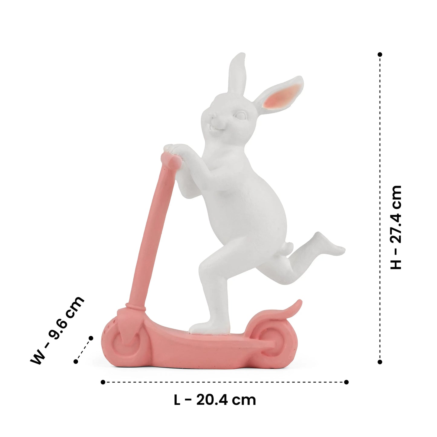 Whiskers in the Wind - Bunny Figurine