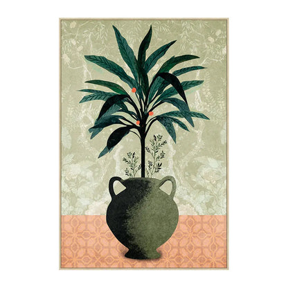 Echoes of Tangerine - Wall Painting