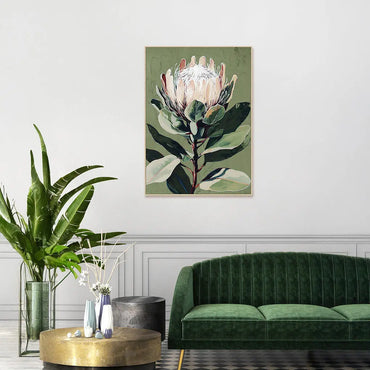 Flowers of Yore - Wall Painting