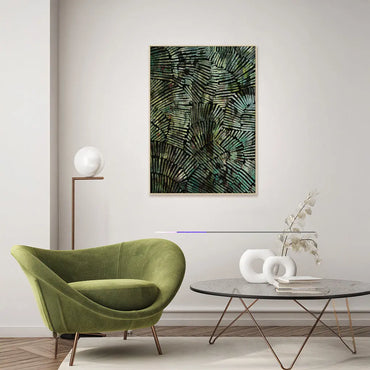 A Monsoon Lush - Wall Painting