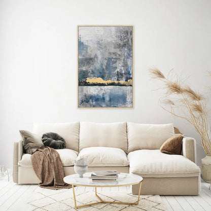 Golden Peaks - Wall Painting