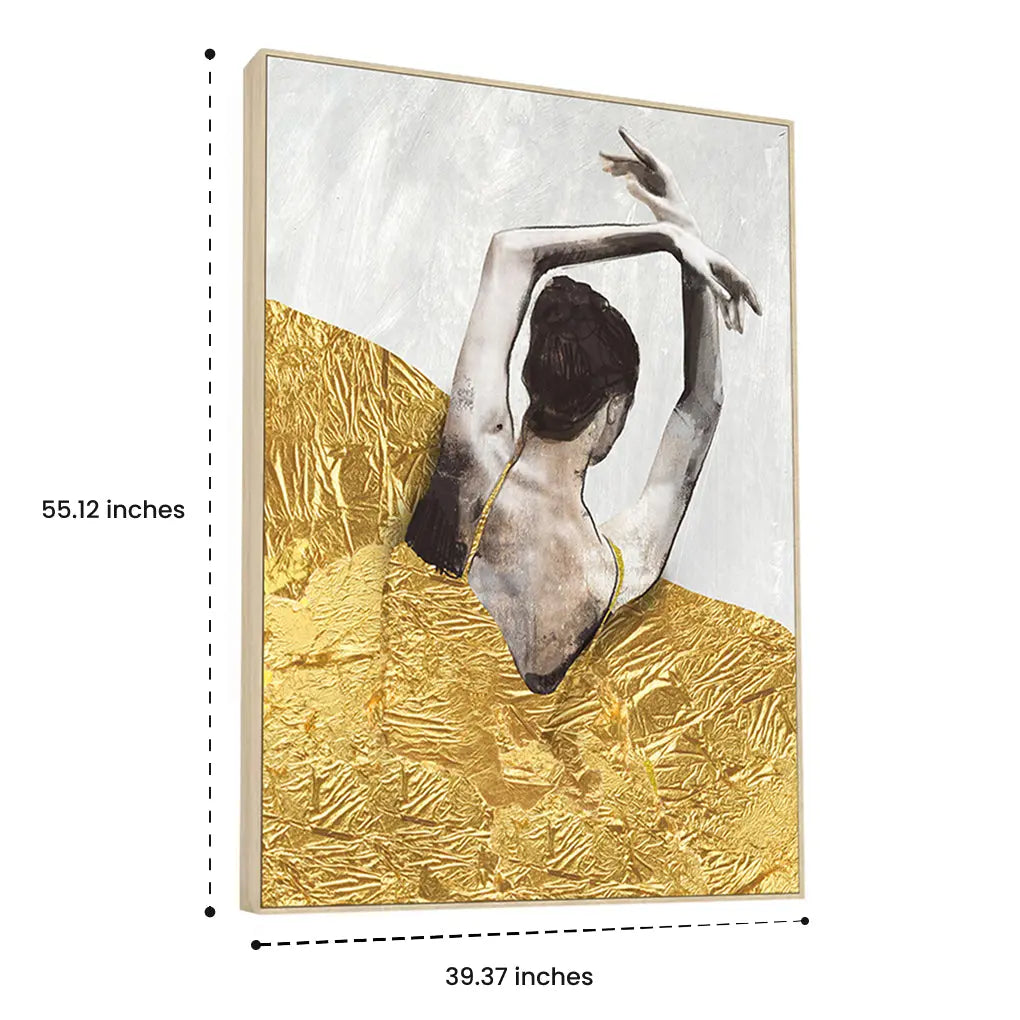 The Star Ballerina - Wall Painting