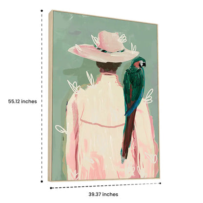 The Parrot Keeper  - Wall Painting