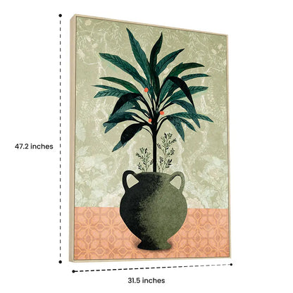 Echoes of Tangerine - Wall Painting