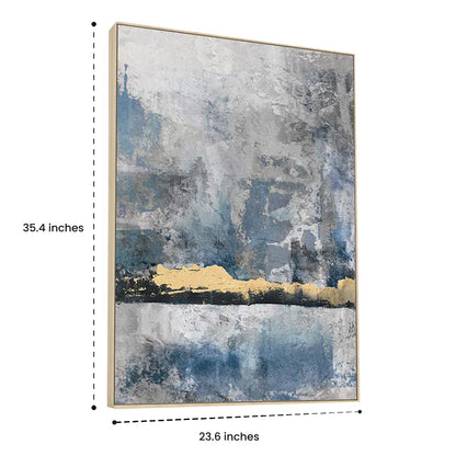 Golden Peaks - Wall Painting