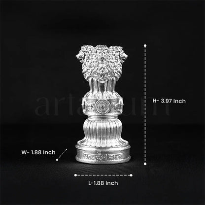 Ashok Stambh Silver Plated The Artarium