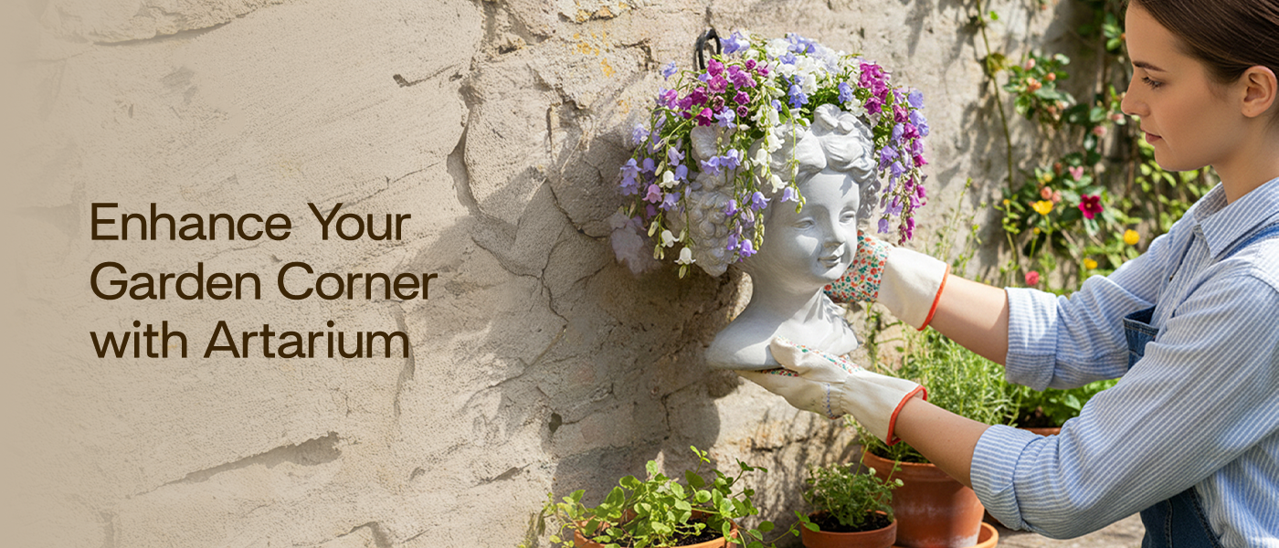 Garden Guardian - Cherub Planter