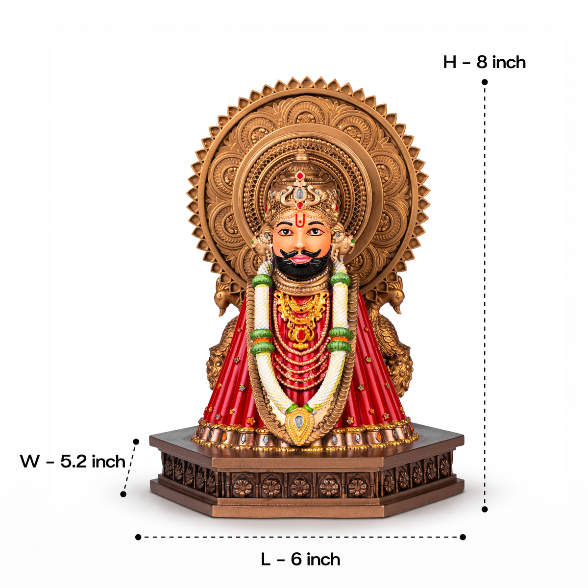 Multicolour Khatu Shyam Ji Murti 