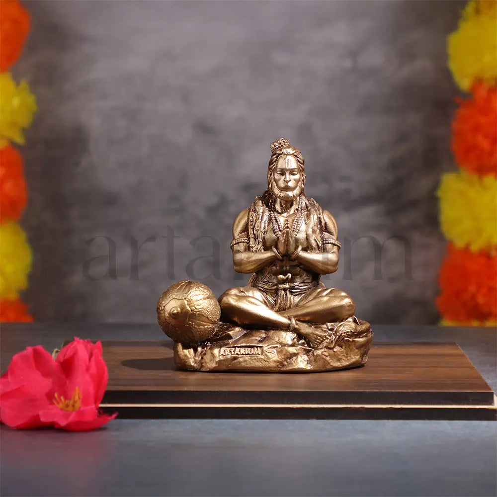 Mahabali Lord Hanuman Car Dashboard theartarium