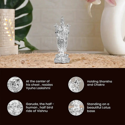 Venkateshwar Balaji 4 Inch Car Dashboard