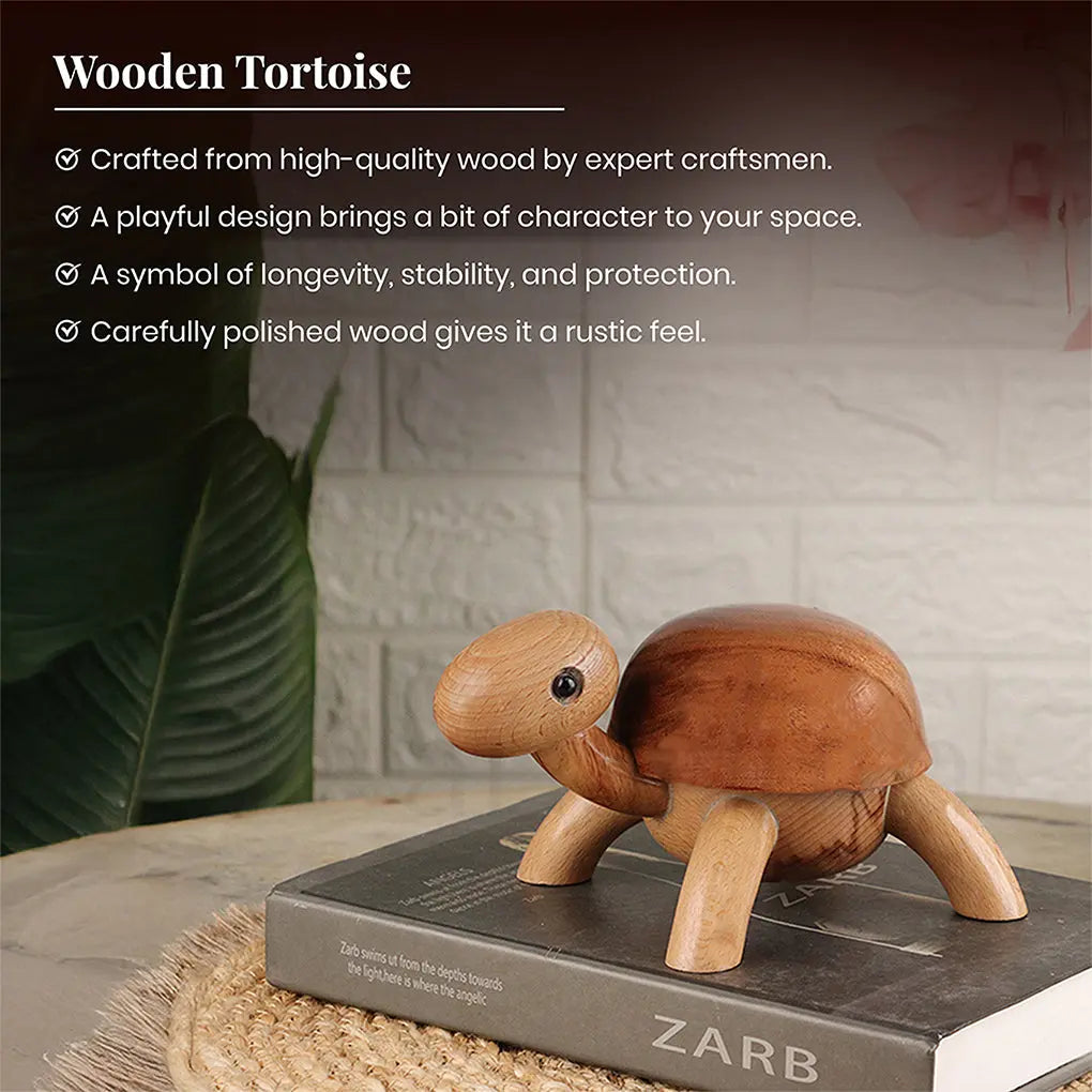 Wooden Tortoise The Artarium
