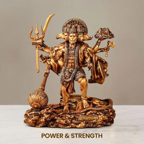 Standing Panchmukhi Hanuman Statue