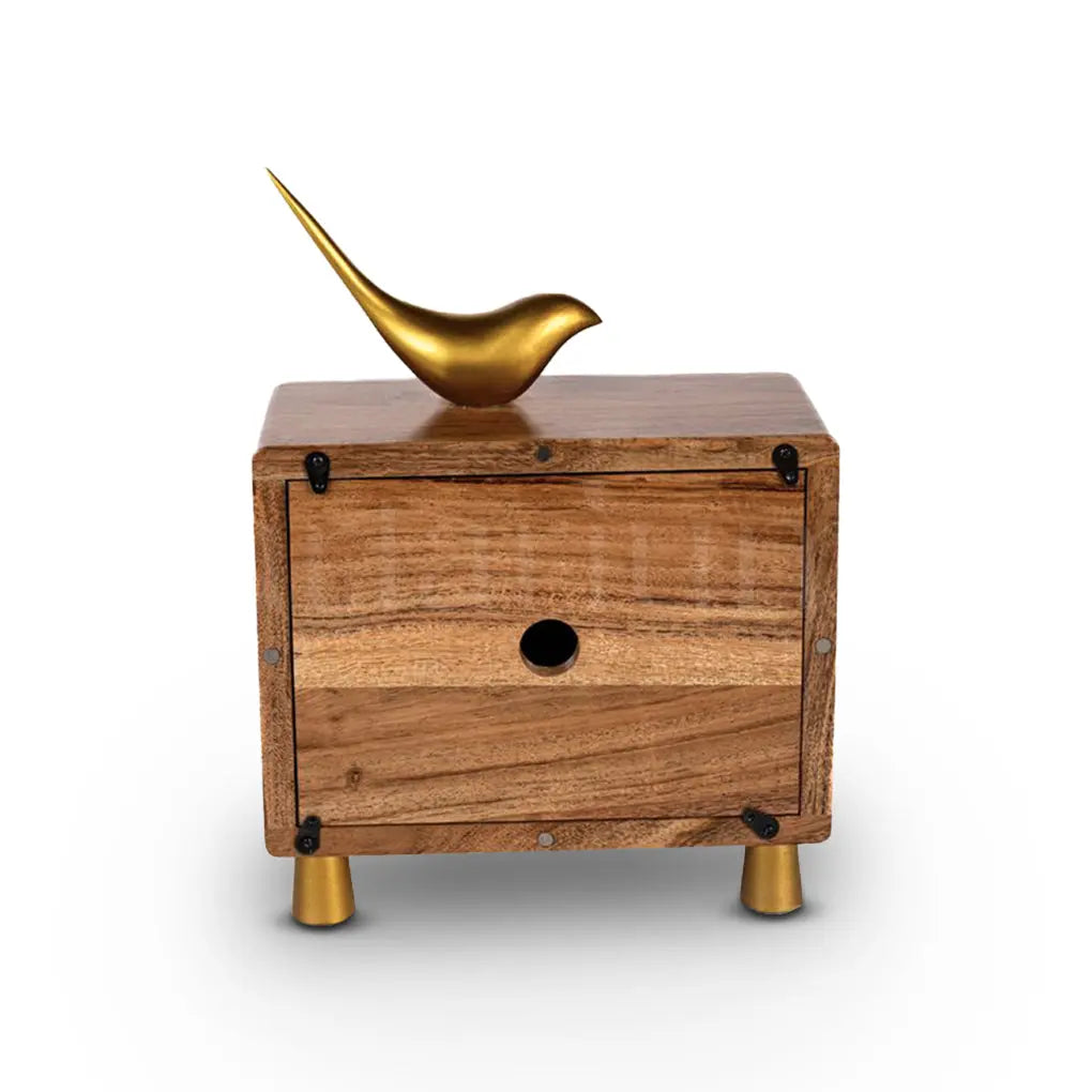Wooden Wing Tissue Box The Artarium