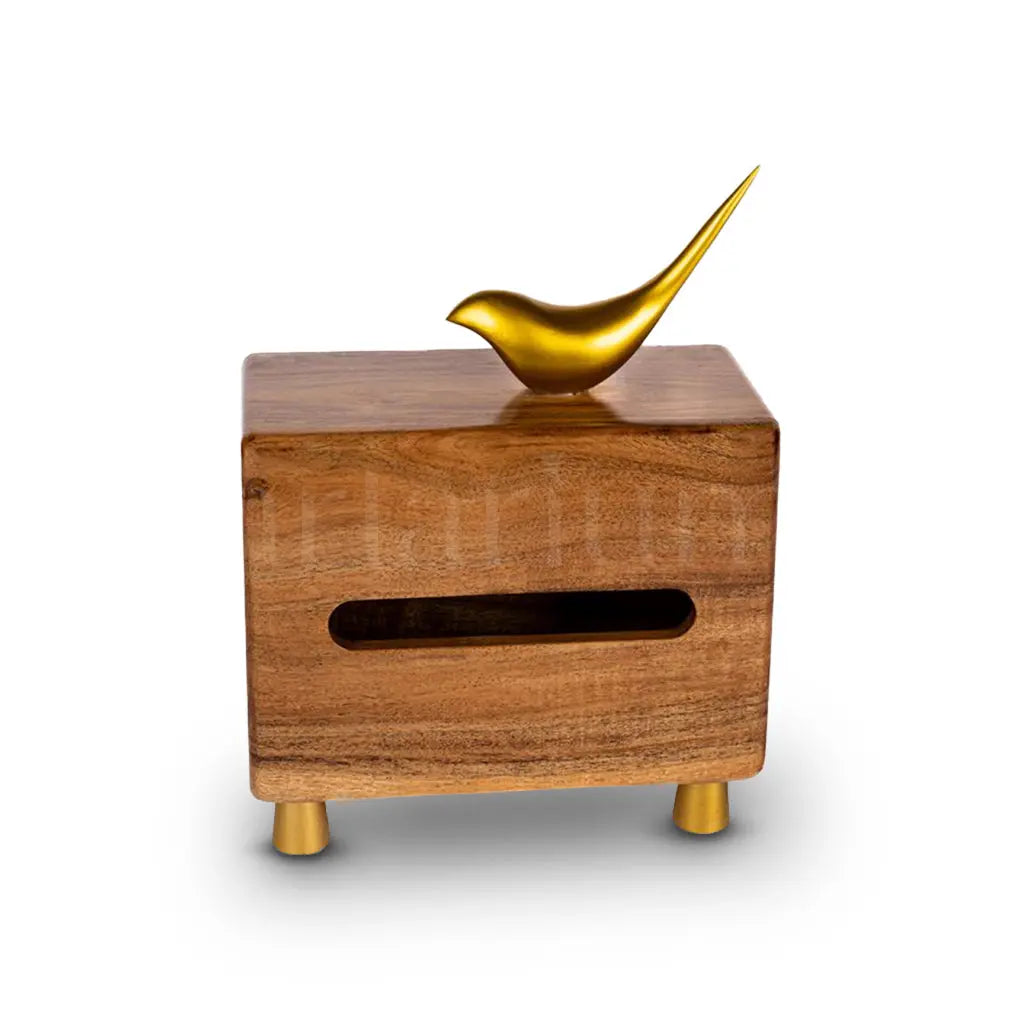 Wooden Wing Tissue Box The Artarium