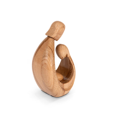 Wooden Family Figurine The Artarium