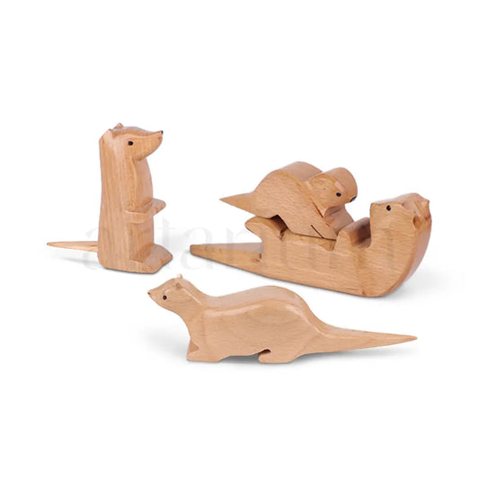 Otter Family The Artarium