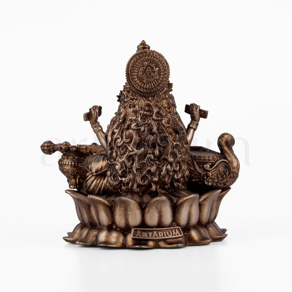 Veena Vadini Saraswati (Lotus) Car dashboard theartarium