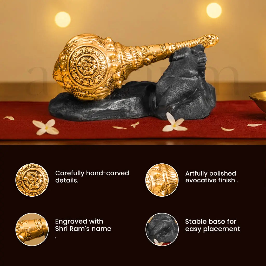 Brass Hanuman Gada Artarium