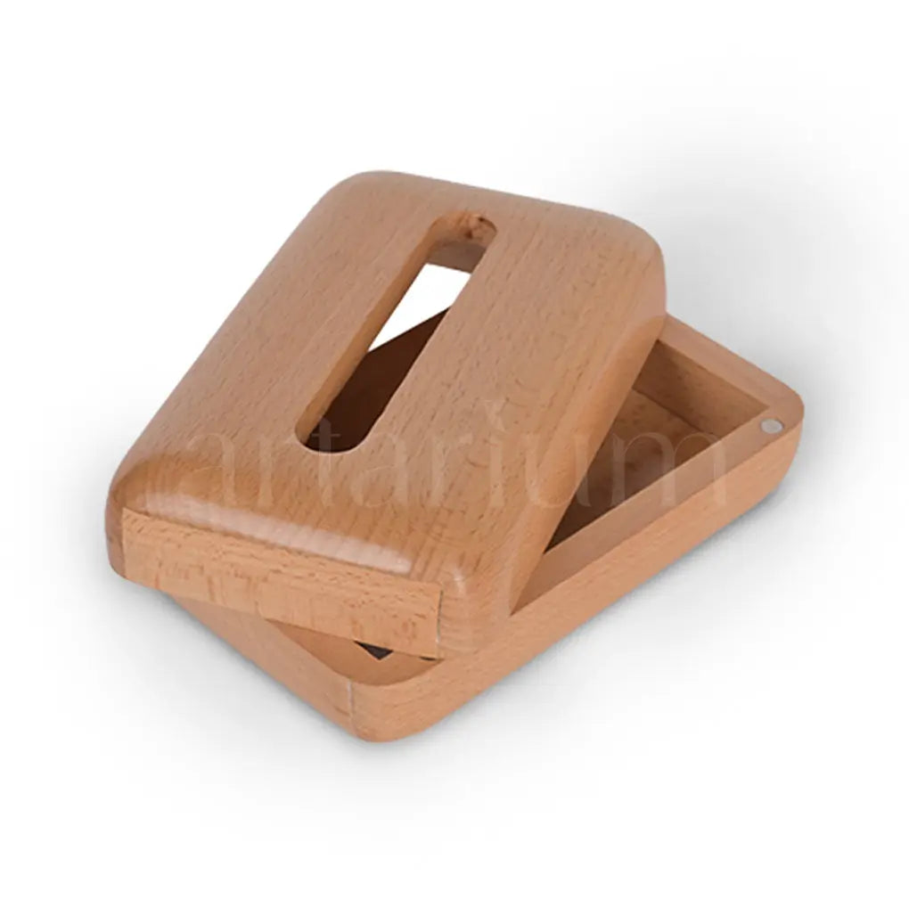 Steam Beech Wood Tissue Box The Artarium