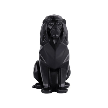 Geometric Lion Car Dashboard