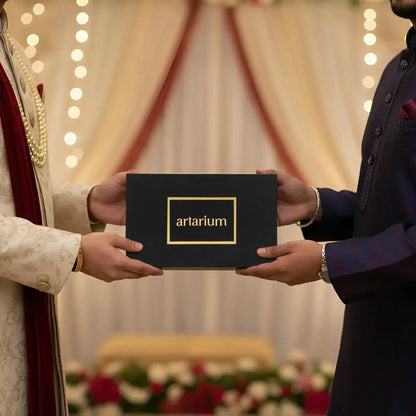 Radha Krishna Idol with Gift Box theartarium