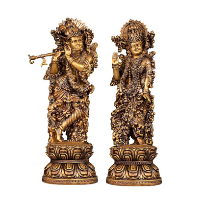 Radha Krishna Idol with Gift Box